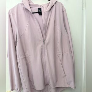 Women's Light purple/pink Hooded Jacket